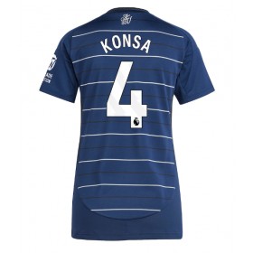 Damen Fußballbekleidung Aston Villa Ezri Konsa #4 3rd Trikot 2024-25 Kurzarm